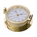 Brass 12 Hour Marine Clock 116mm